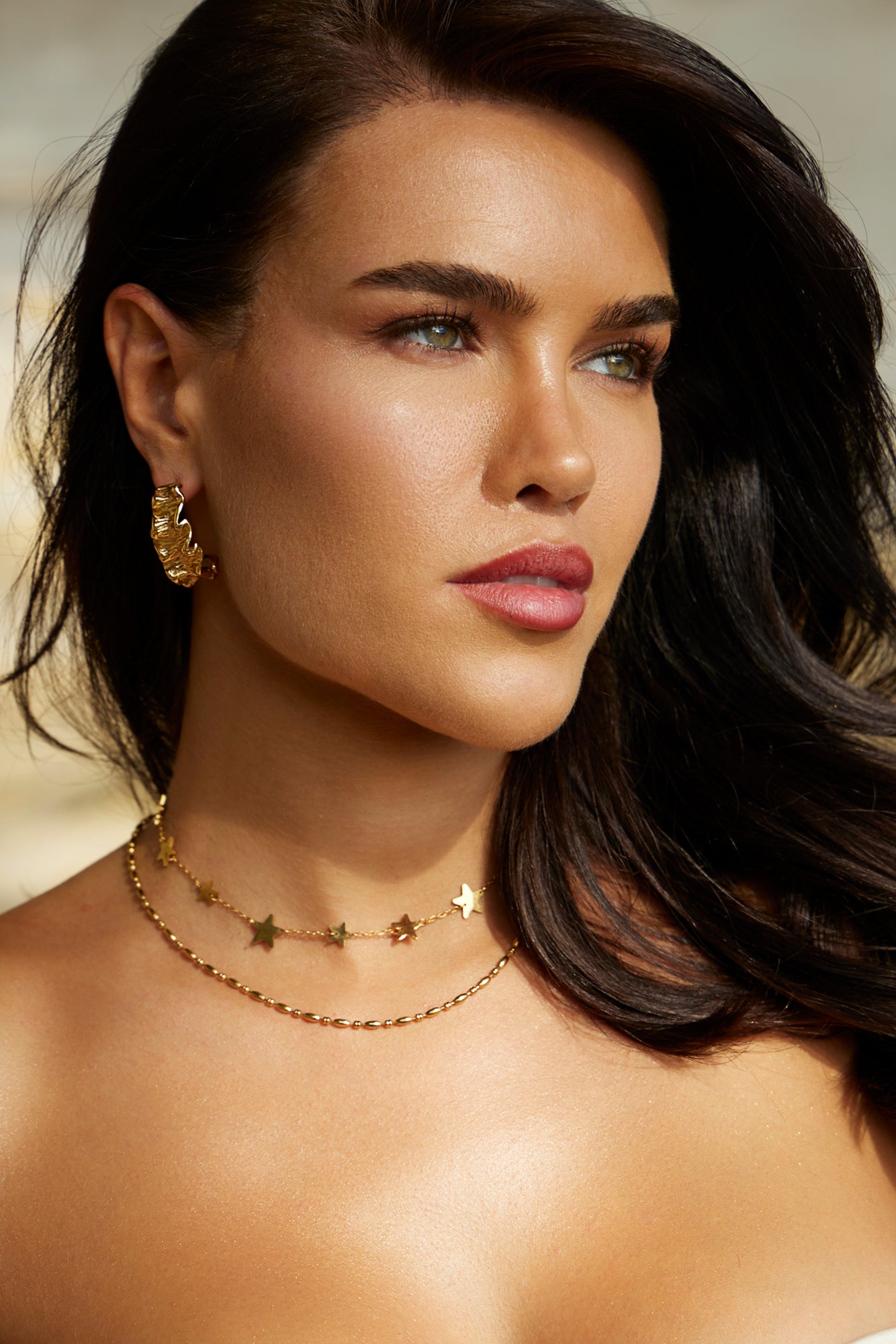 Golden Star necklace