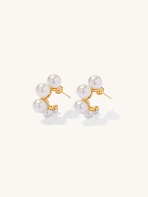 Haisley Pearl Dainty Earrings