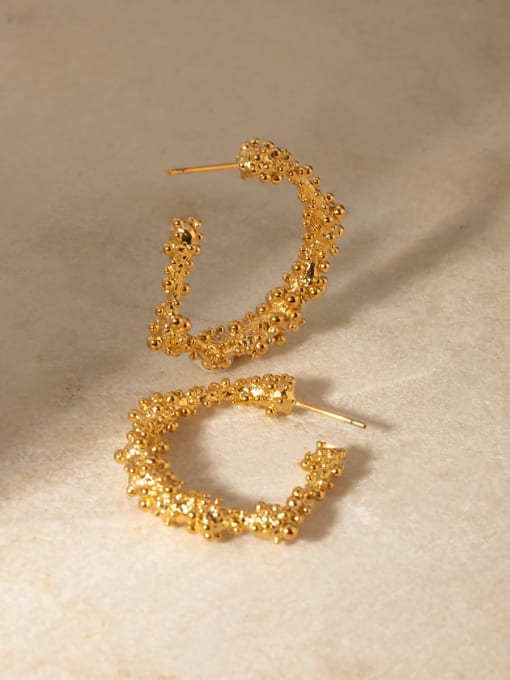 Lila Irregular Earrings