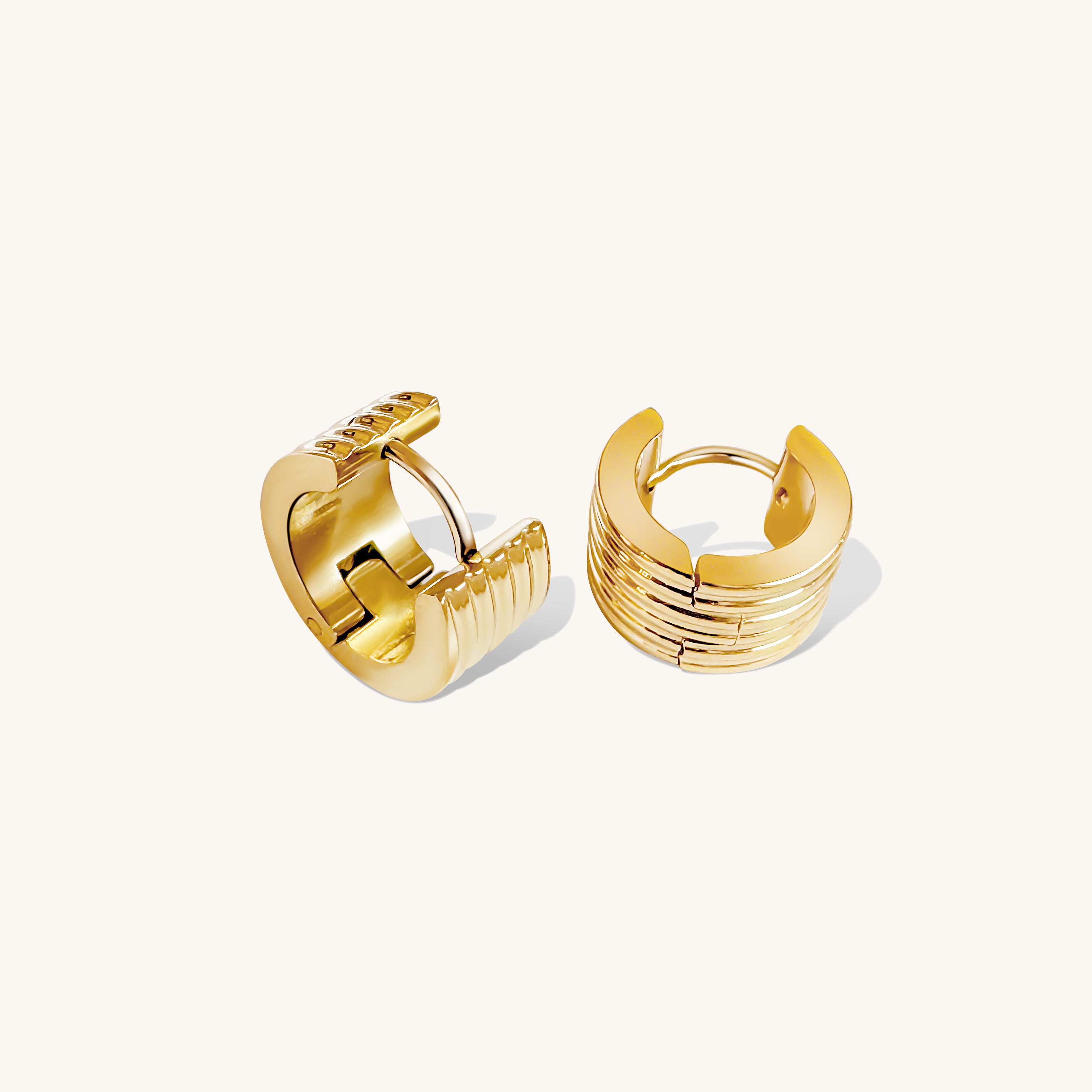 Paisley Ribbed Mini Earrings