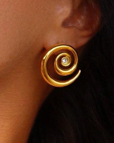 Cora Swirl Earrings