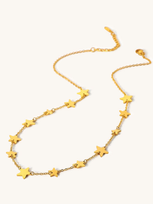 Golden Star necklace