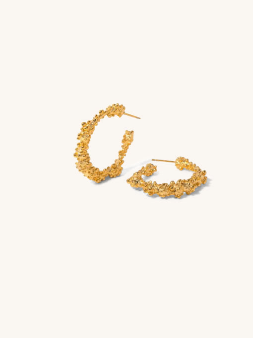 Lila Irregular Earrings