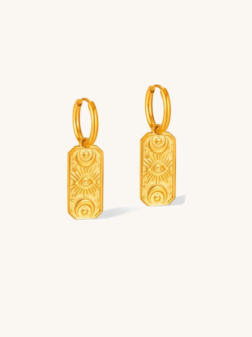 Maya Mini Evil Eye Earrings